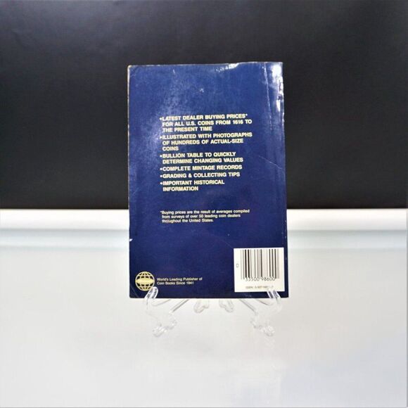 1991 Handbook Of United States Coins by R. S. Yeoman 48th Edition Paperback Book - Picture 2 of 11